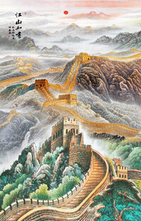 長(zhǎng)城玄關(guān)裝飾畫