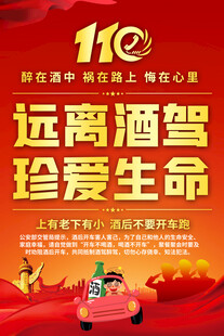遠離酒駕海報