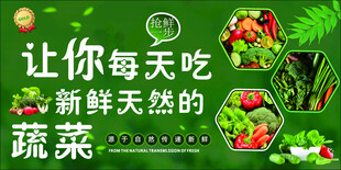 蔬菜海報(bào)新鮮蔬菜