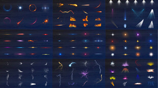 PPT光效素材可導(dǎo)PNG使用方