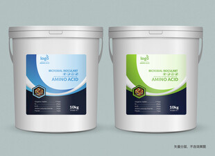 肥料桶涂料包裝展示