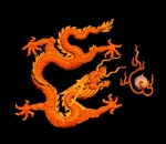 中国龙图腾的图片