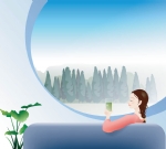矢量休闲女性