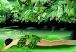 沐浴女性