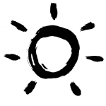 太阳随笔画