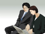 男女白领