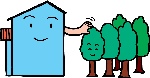 房屋与绿化漫画