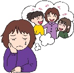 伤心的女孩漫画
