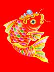 彩色的鱼