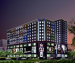 商场后期夜景效果图