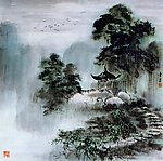 李泉山水画6