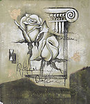 扫描花卉油画27（35厘米X40厘米）