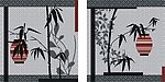 无框画（竹灯）