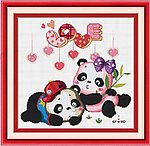 十字绣源文件 爱在身边 图纸