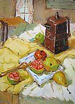 水粉静物画
