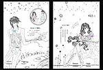 卡通人物素描封面