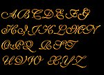 金字 黄金字 26个字母
