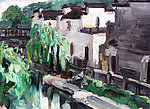 油画无框画