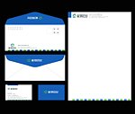 航空公司信封信纸