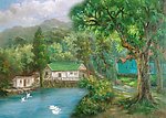 油画风景