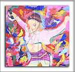 抽象油画 人物油画 性感油画