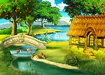 油画风景
