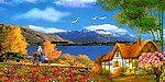 油画风景