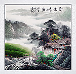 云绕青山韵