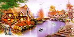 油画风景