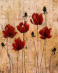 花卉油画