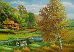 油画风景