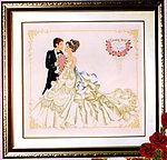 十字绣源文件 结婚纪念日 图纸