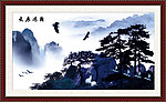 山水画 国画山水 水墨画
