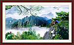 山水画 山水风景 中堂画