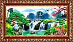 山水画 风景画 山水风景