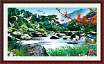 山水画 山水风景画 自然风景
