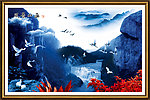 国画山水 中国画 水墨山水