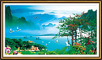 山水风景画