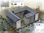 汉代中式建筑MAX加MAP PSD