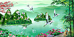 山水风景画