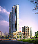 高层酒店加沿街商业PSD