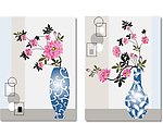 精致花瓶无框画