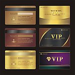 VIP卡 会员卡 贵宾卡 高档名片