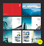 企业样本画册设计模板