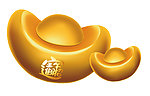 金元宝 矢量元宝