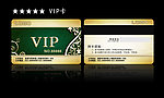 时尚金色质感VIP卡