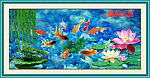 风景画 年画 金玉满堂