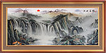 国画 江山多娇