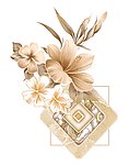 花片腰线中花