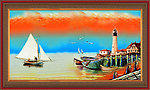 油画 地中海油画